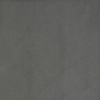 Gepolsterte Liege EMILE mit Bettkasten und Matratze, 110 x 200 cm, grau