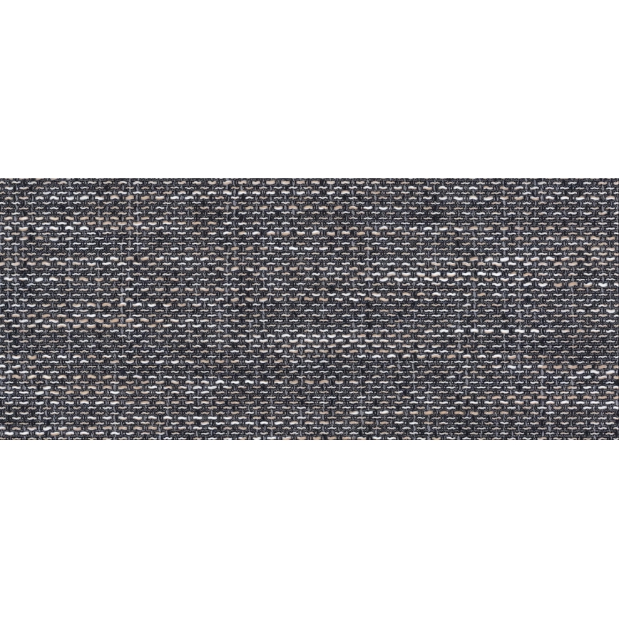 Gepolsterte, universell einsetzbare, ausziehbare U‑Sitzgarnitur YORK, Weiß/Grau