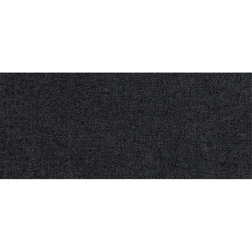 Gepolsterte, universell montierbare, ausziehbare U-Sitzgarnitur OXFORD schwarz/grau