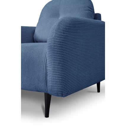 Gepolsterter Sessel CLOUDY, blau