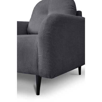 Gepolsterter Sessel CLOUDY grau