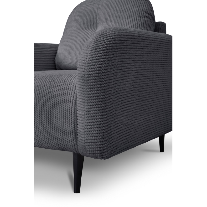 Gepolsterter Sessel CLOUDY grau