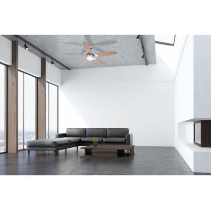 GLOBO 0308 - Stropní ventilátor AZURA 1xE14/60W/230V