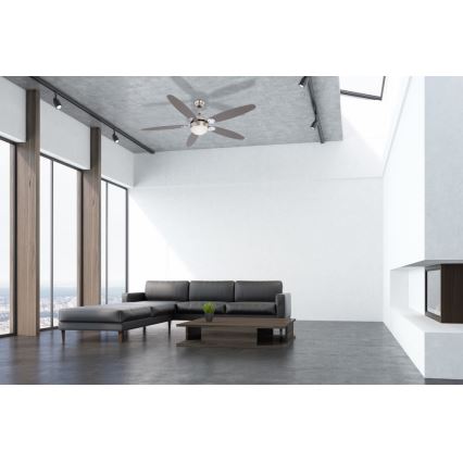 GLOBO 0308 - Stropní ventilátor AZURA 1xE14/60W/230V