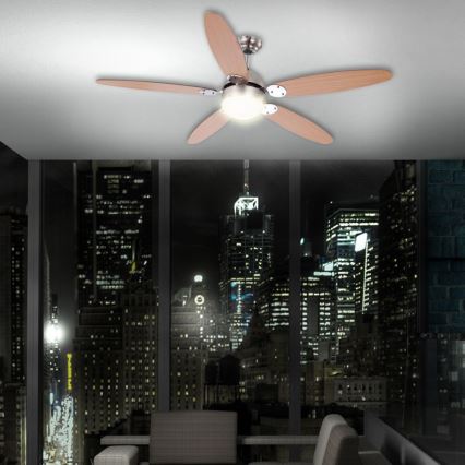 GLOBO 0308 - Deckenlüfter AZURA 1xE14/60W/230V