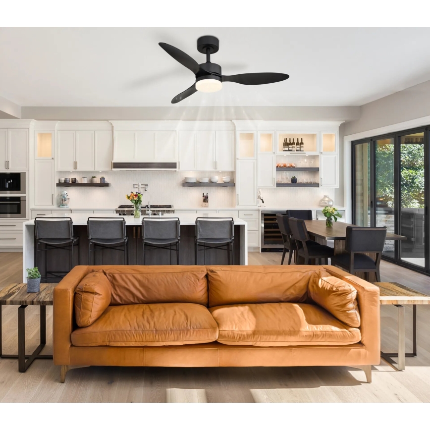 Globo - LED dimmbarer Deckenventilator LED/20W/230V 2700-6500K + Fernbedienung