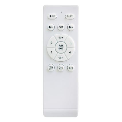 Globo - dimmbarer LED-Deckenventilator LED/10W/230V 3000-6500K mehrfarbig + Fernbedienung