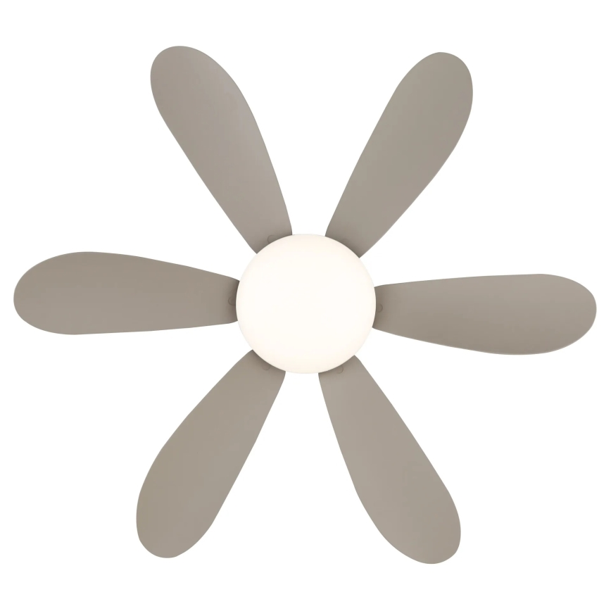 Globo - Dimmbarer LED-Deckenventilator LED/5W/230V 2700-6500K beige + Fernbedienung