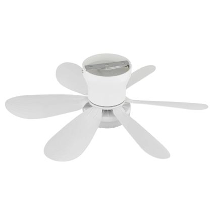 Globo - LED-dimmbarer Deckenventilator LED/5W/230V 2700–6500K weiß + Fernbedienung