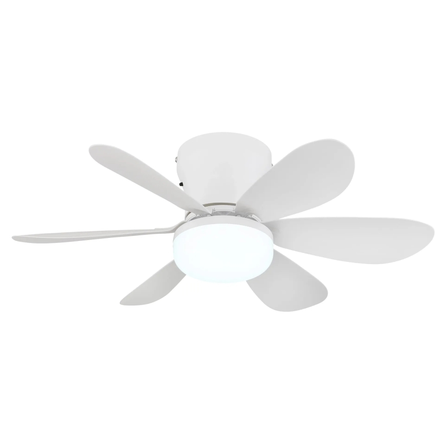 Globo - LED-dimmbarer Deckenventilator LED/5W/230V 2700–6500K weiß + Fernbedienung