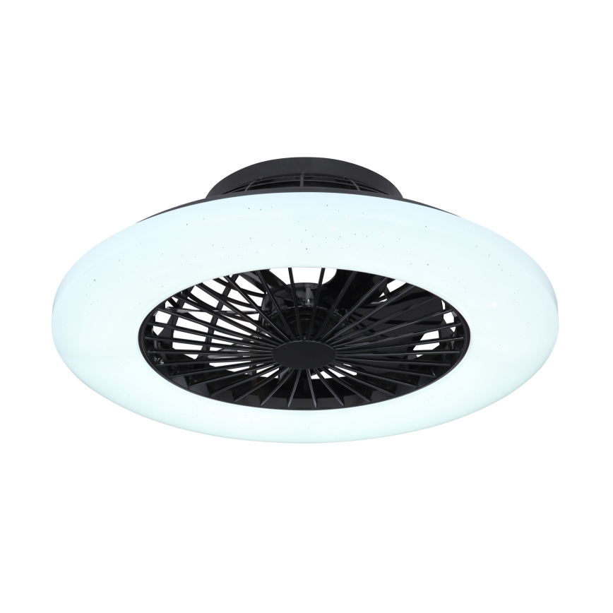 Globo – Dimmbare LED-Deckenleuchte mit Ventilator LED/30W/230V 3000-6500K + Fernbedienung