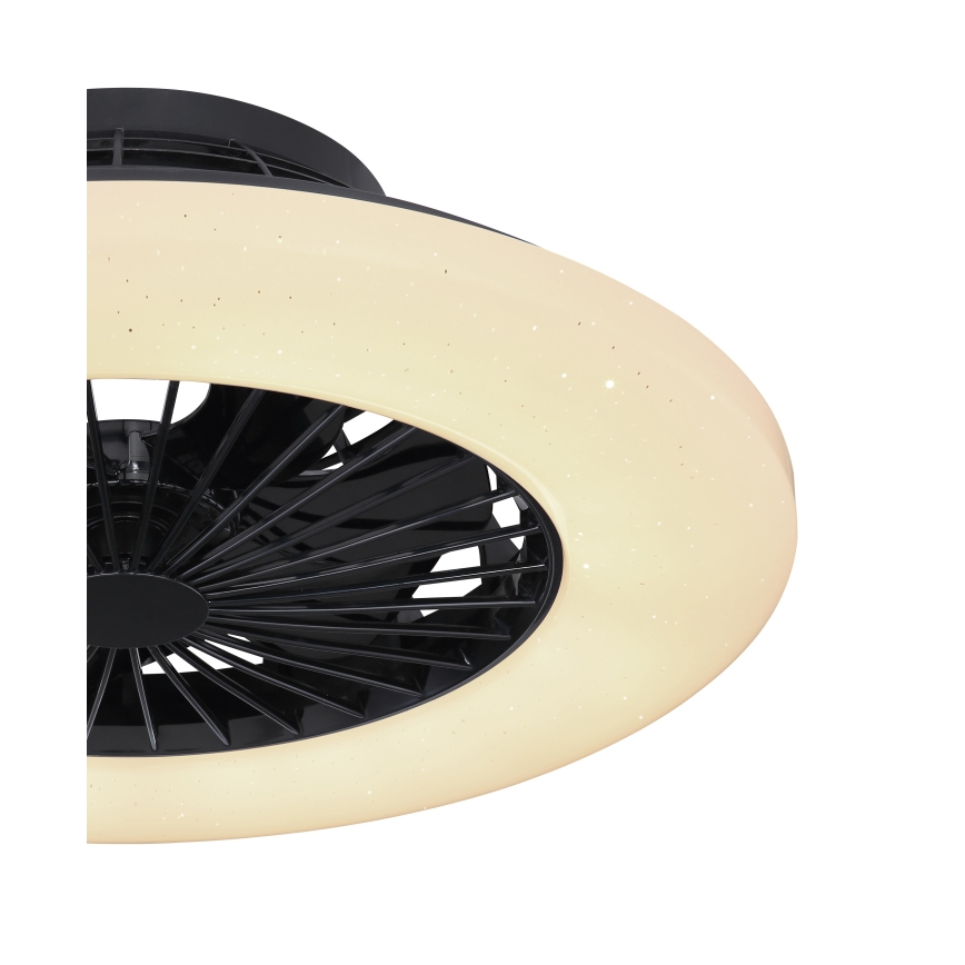 Globo – Dimmbare LED-Deckenleuchte mit Ventilator LED/30W/230V 3000-6500K + Fernbedienung