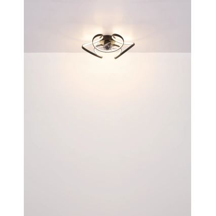 Globo - LED dimmbarer Deckenventilator LED/40W/230V 3000-6000K + Fernbedienung