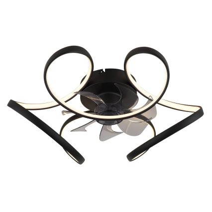 Globo - LED dimmbarer Deckenventilator LED/40W/230V 3000-6000K + Fernbedienung