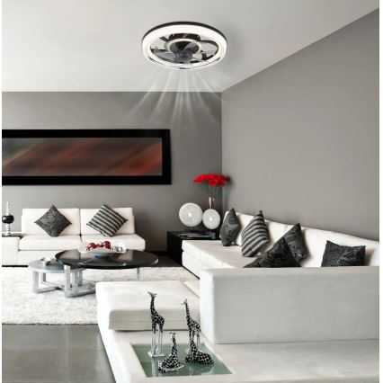 Globo - LED dimmbarer Deckenventilator LED/30W/230V 2700-6000K + Fernbedienung