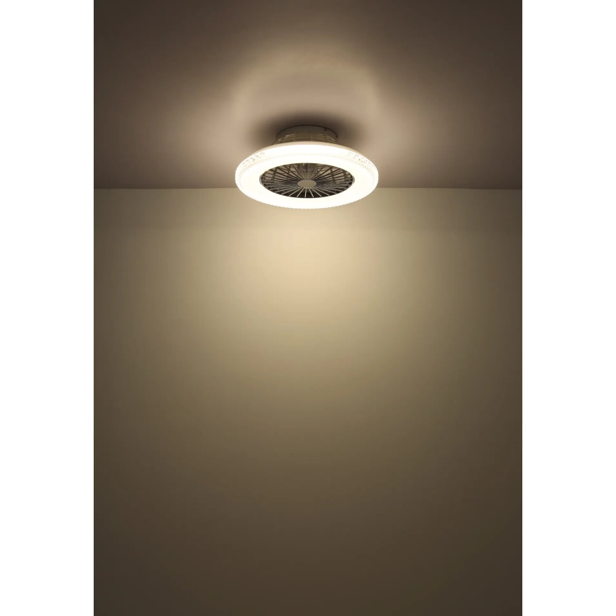 Globo - Dimmbarer LED-Deckenventilator LED/40W/230V 3000-6500K + Fernbedienung