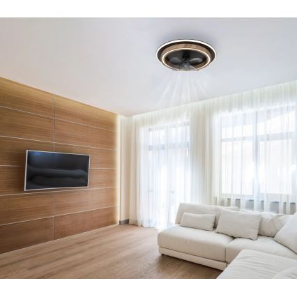 Globo - Dimmbarer LED-Deckenventilator LED/32W/230V 2700-6500K + Fernbedienung