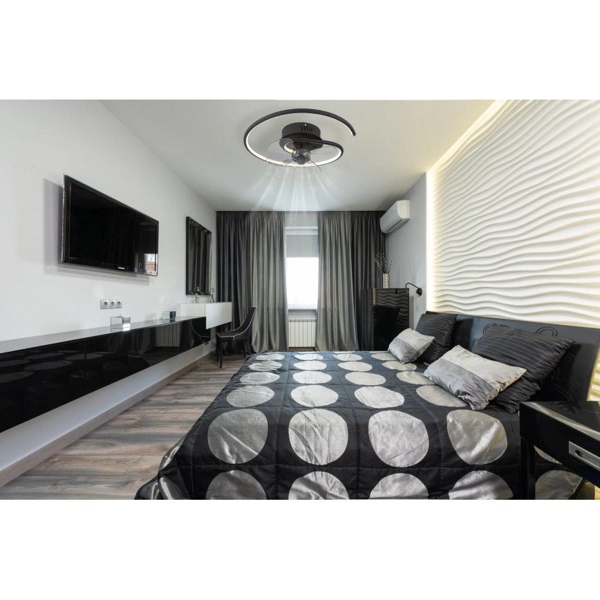 Globo - Dimmbarer LED-Deckenventilator LED/30W/230V 2700-6500K + Fernbedienung