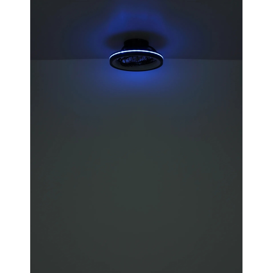 Globo - LED RGB Dimmbar Decke Ventilator LED/40W/230V 2700-6500K + Fernbedienung
