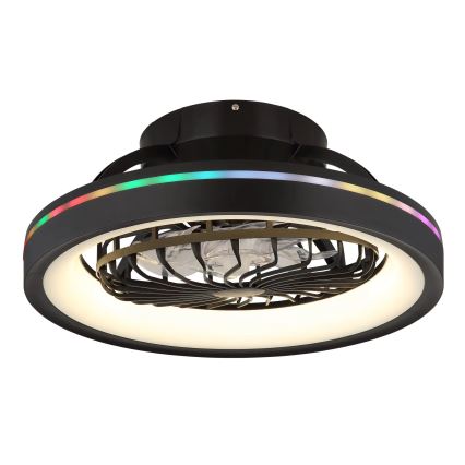 Globo - LED RGB Dimmbar Decke Ventilator LED/40W/230V 2700-6500K + Fernbedienung