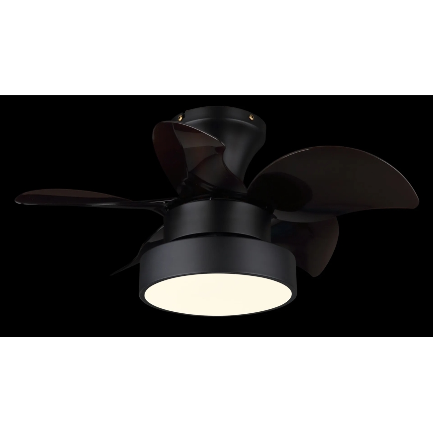Globo - dimmbarer LED-Deckenventilator LED/22W/230V 3000/4500/6000K braun + Fernbedienung