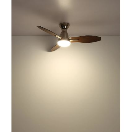 Globo - LED dimmbarer Deckenventilator LED/22W/230V 3000/4500/6000K + Fernbedienung