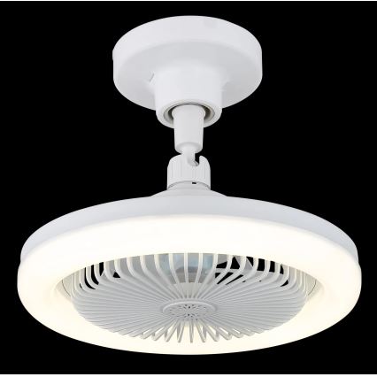 Globo - Dimmbarer LED-Deckenventilator LED/20W/230V 3000-6500K weiß + Fernbedienung