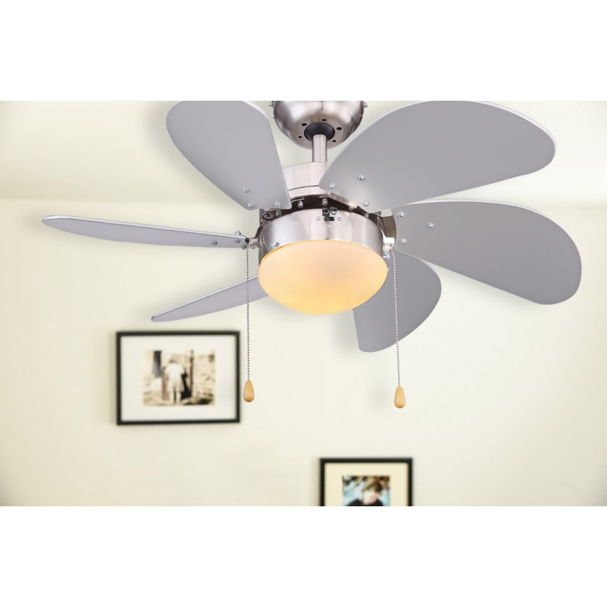 Globo - Deckenventilator 1xE14/60W/230V