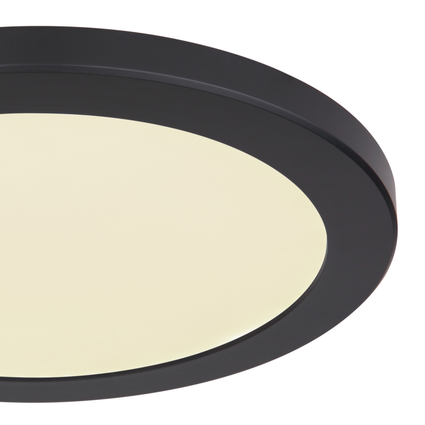 Globo - LED-Deckenleuchte LED/24W/230V 3000/4000/6500K schwarz