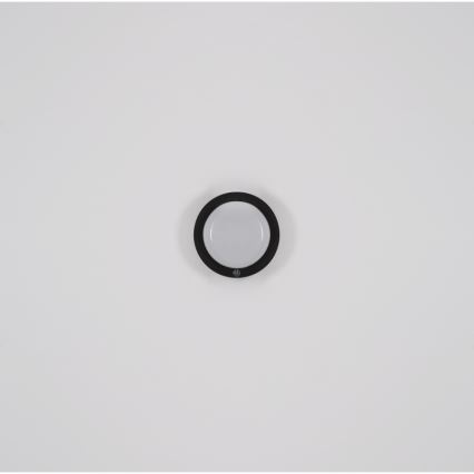 Globo - LED Aufladbare Touch-Wandleuchte LED/1,2W/3,7V Ø 15 cm 1800 mAh Schwarz