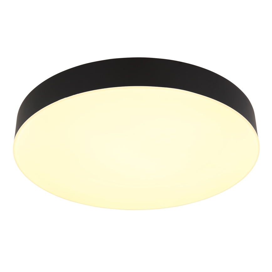 Globo - LED-Deckenleuchte LED/24W/230V 3000K/4000K/6500K d 30 cm schwarz