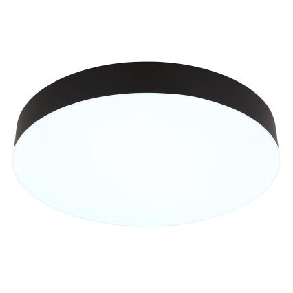 Globo - LED-Deckenleuchte LED/24W/230V 3000K/4000K/6500K d 30 cm schwarz