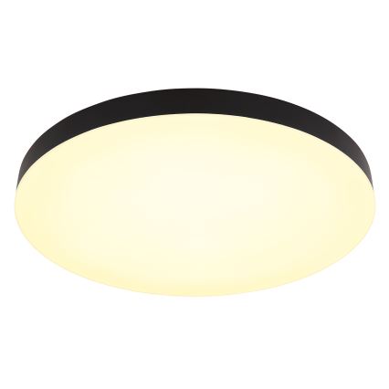 Globo - LED-Deckenleuchte LED/50W/230V 3000K/4000K/6500K d 50 cm schwarz