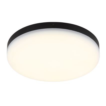 Globo - LED-Deckenleuchte LED/12W/230V 4000K d 22 cm schwarz