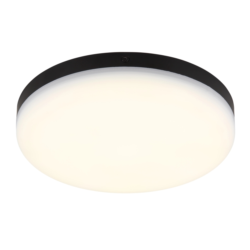 Globo - LED-Deckenleuchte LED/12W/230V 4000K d 22 cm schwarz