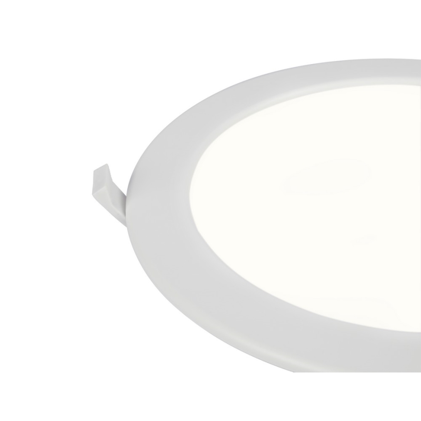 GLOBO 12392-18S - LED Bad-Einbauleuchte mit Sensor POLLY 1xLED/18W IP44