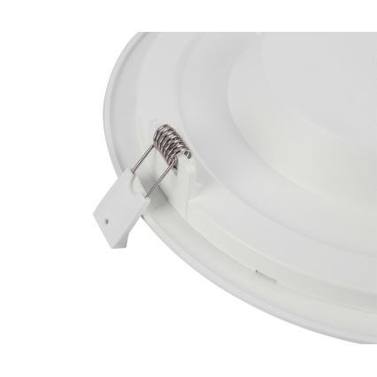 GLOBO 12392-18S - LED Bad-Einbauleuchte mit Sensor POLLY 1xLED/18W IP44