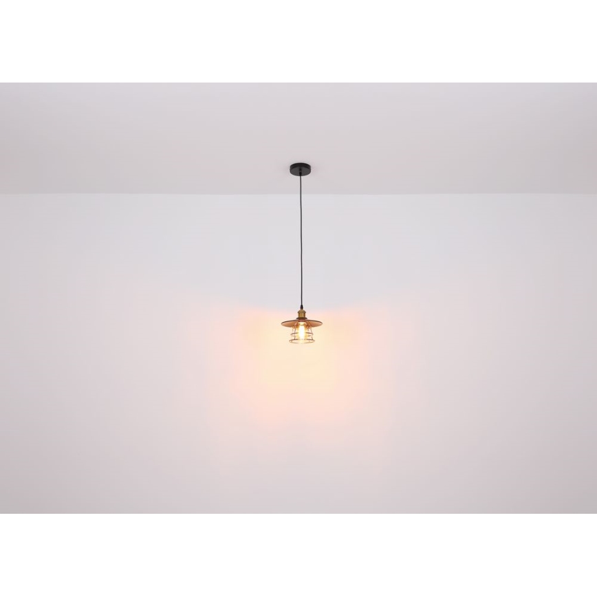 Globo - Hängeleuchte an Schnur 1xE27/60W/230V