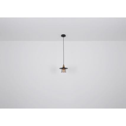 Globo - Hängeleuchte an Seil 1xE27/60W/230V