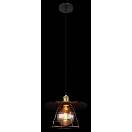 Globo - Hängeleuchte an Seil 1xE27/60W/230V