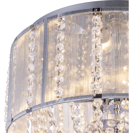 Globo - Kristalldeckenlampe 4xE14/40W/230V