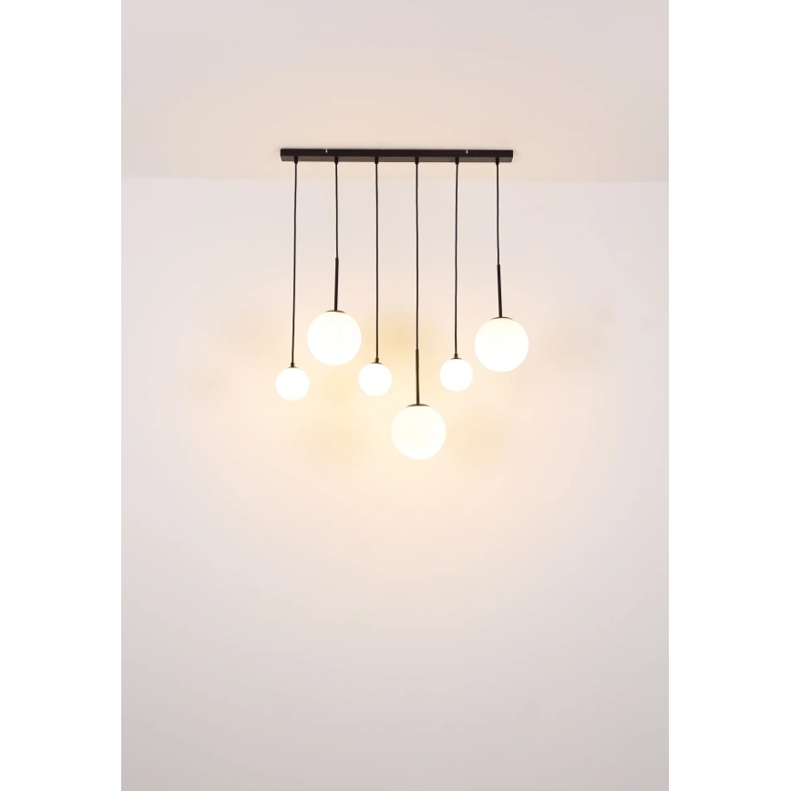 Globo - Hängeleuchte 3xE27/9W/230V + 3xG9/5W