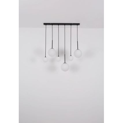 Globo - Hängeleuchte 3xE27/9W/230V + 3xG9/5W