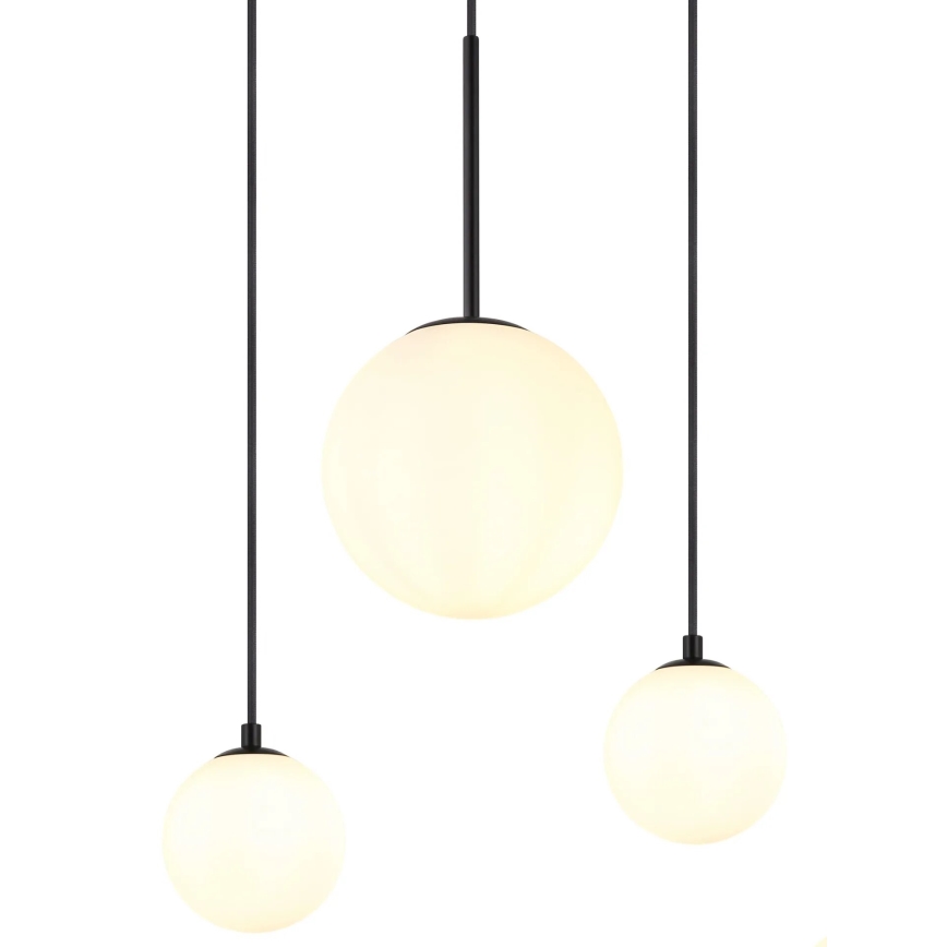 Globo - Hängeleuchte 3xE27/9W/230V + 3xG9/5W