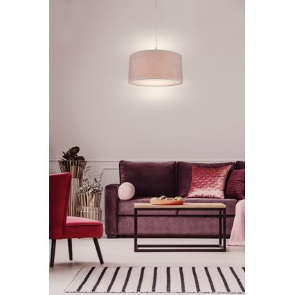 Globo - Hängeleuchte an Schnur 1xE27/60W/230V