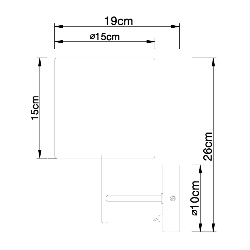 Globo - Kronleuchter 3xE27/60W/230V