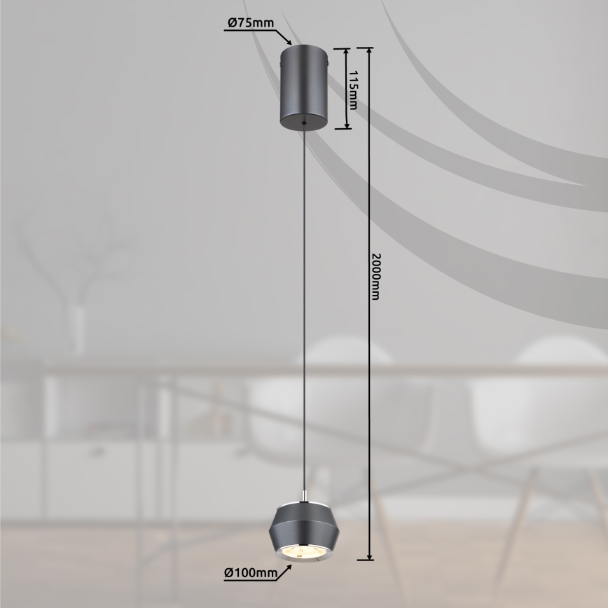 Globo - LED-Hängeleuchte LED/6W/230V