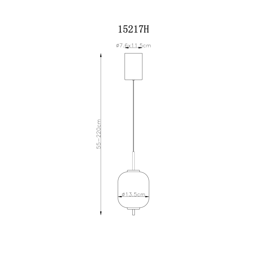 Globo - LED-Hängeleuchte LED/7W/230V