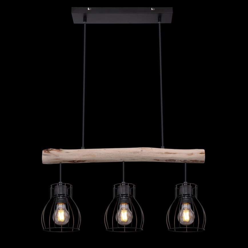 Globo 15326-3N - Hängeleuchte MINA 3xE27/40W/230V