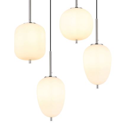 Globo - Hängeleuchte 6xE14/40W/230V glänzendes Chrom
